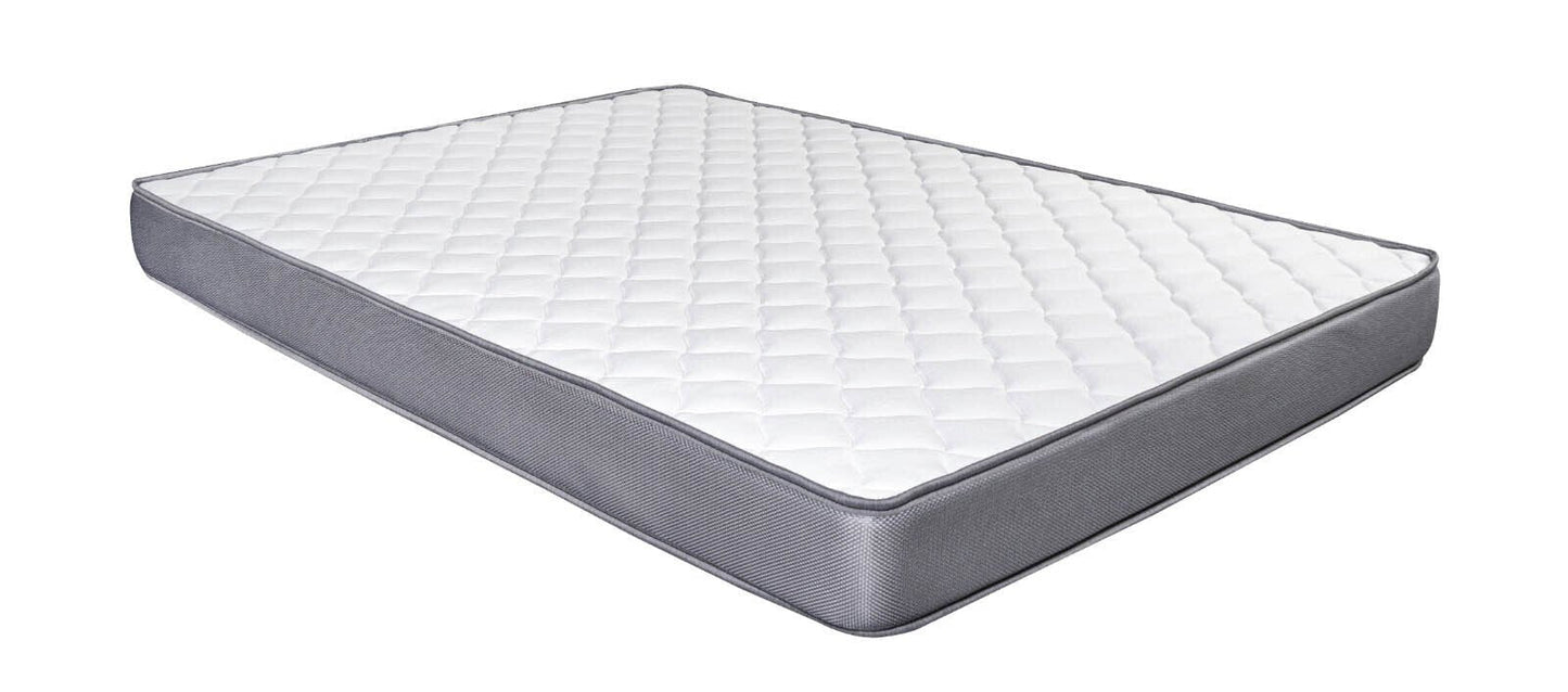 Baviera Basic Range single Mattress. viscoelastic supersoft visco. Thickness 18-20cm (150X190CM). Single Mattress. 7.5 Inch Deep Sprung Single Foam Free Mattress Finished with a Luxurious Soft Cool Touch