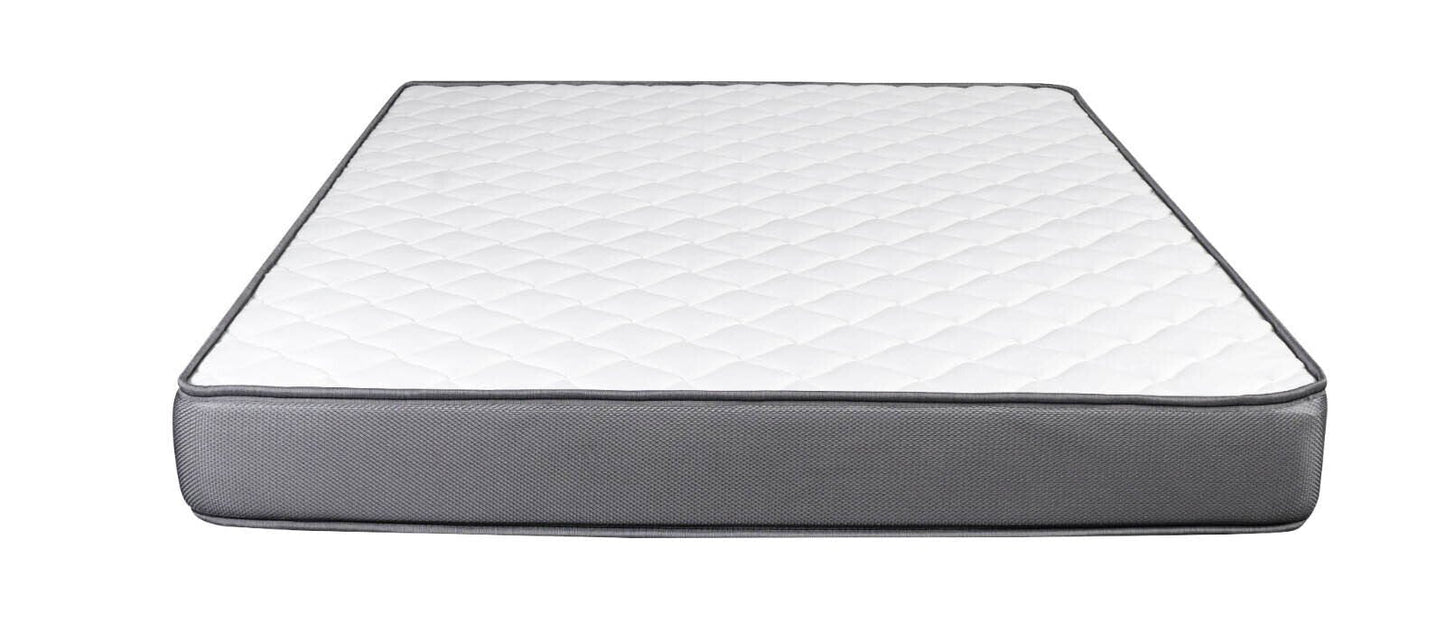 Baviera Basic Range single Mattress. viscoelastic supersoft visco. Thickness 18-20cm (150X190CM). Single Mattress. 7.5 Inch Deep Sprung Single Foam Free Mattress Finished with a Luxurious Soft Cool Touch