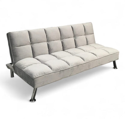 Folding 3-Seater Sofa Bed Modern Fabric – 3 Stylish Colors