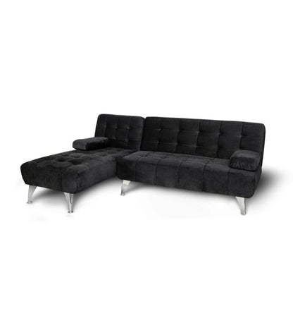 Black Nordic Corner Sofa Bed – 3 XS 198x146cm